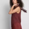 Paula Echevarría stickad asymmetrisk topp