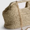 Paula Echevarría vävd crossbody-väska
