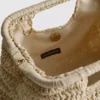Paula Echevarría vävd crossbody-väska