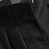 Plisserade bermudashorts