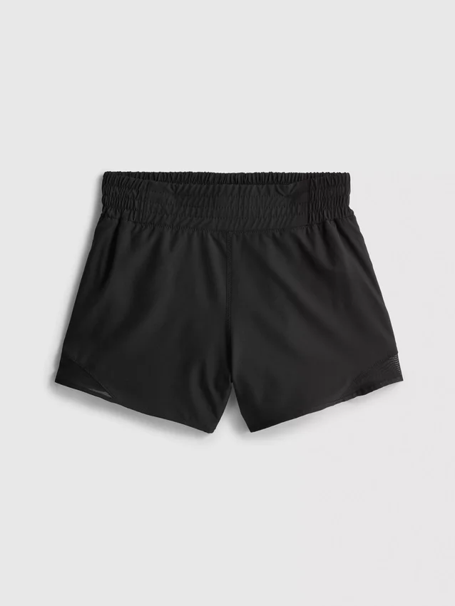Prestationsshorts med meshpaneler