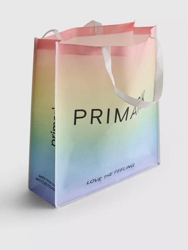 Primark Pride stor återanvändbar väska