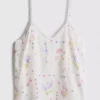 Pyjamas-cami-top med blommönster