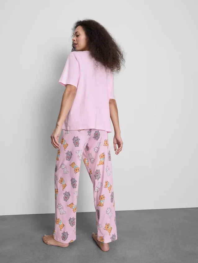 Pyjamasar i bomull med motiv från Disneys ”Aristocats”
