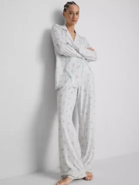 Pyjamasar i boyfriend-modell med Marie från Disneys Aristocats
