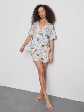 Pyjamasar i boyfriend-stil