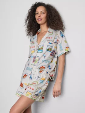 Pyjamasar i boyfriend-stil