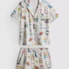 Pyjamasar i boyfriend-stil