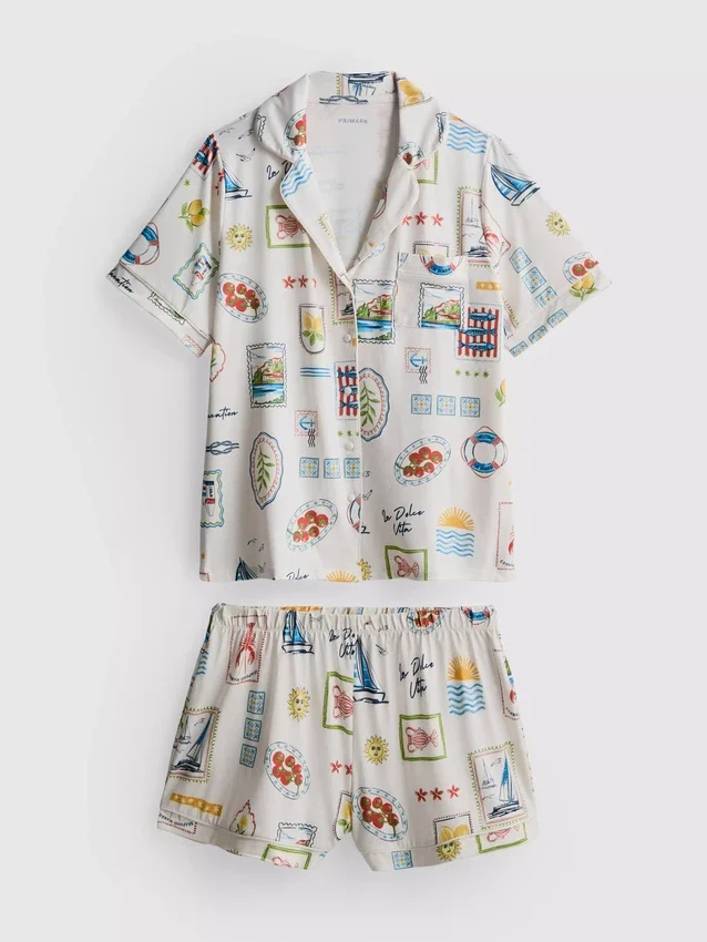 Pyjamasar i boyfriend-stil