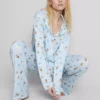 Pyjamasar i boyfriend-stil med Ice Age-motiv