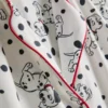 Pyjamasar i boyfriend-stil med kortbyxor och tryck från Disneys 101 dalmatiner
