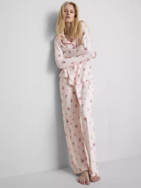 Pyjamasar i boyfriend-stil med Minnie Mouse-motiv från Disney