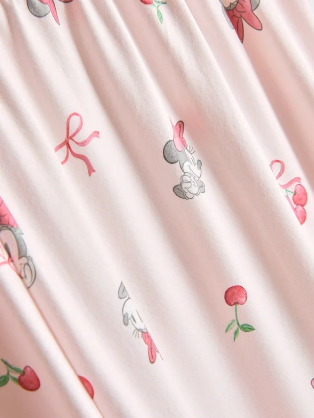 Pyjamasar i boyfriend-stil med Minnie Mouse-motiv från Disney