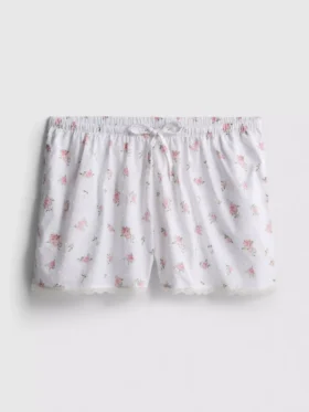 Pyjamasar i dobbybomull med blommönster