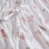 Pyjamasar i dobbybomull med blommönster