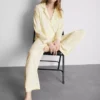 Pyjamasar i jersey i boyfriend-stil