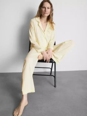 Pyjamasar i jersey i boyfriend-stil