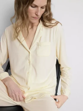Pyjamasar i jersey i boyfriend-stil