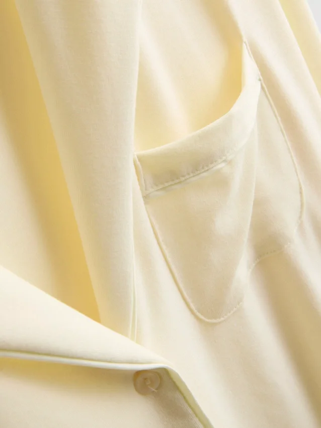 Pyjamasar i jersey i boyfriend-stil