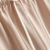 Pyjamasar i satin i boyfriend-stil