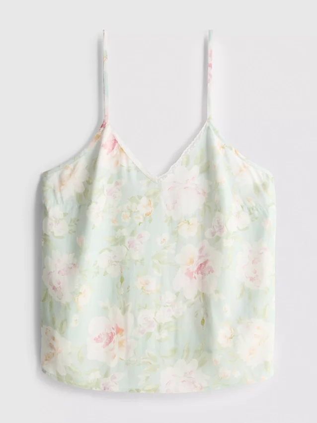 Pyjamasar med blommönster
