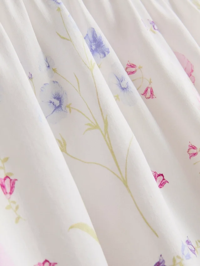 Pyjamasar med blommönster