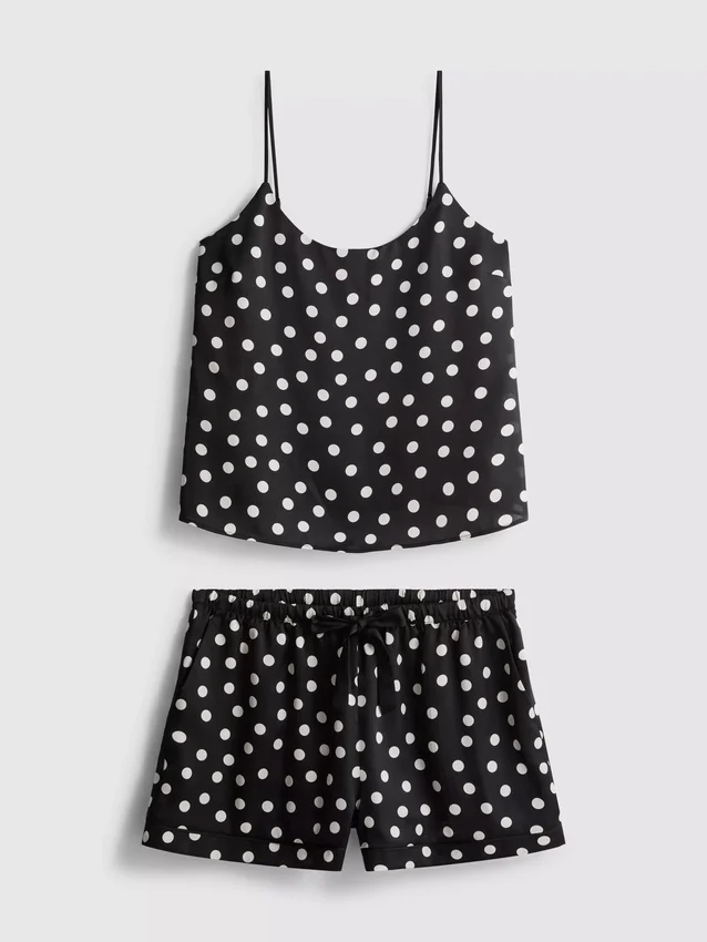 Pyjamasar med cami och shorts