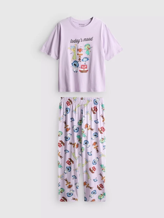 Pyjamasar med grafiskt tryck av karaktärer från Disney Pixars Inside Out