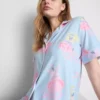 Pyjamasar med grafiskt tryck av SpongeBob SquarePants i boyfriend-stil