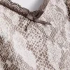 Pyjamasar med leopardmönstrad spets-cami