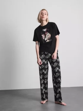 Pyjamasar med tryck av Buffy the Vampire Slayer