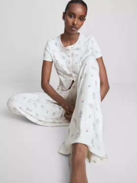 Pyjamasbyxor med ribbade ben från Disneys ”Aristokatterna” – Marie
