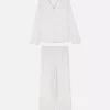 Pyjamaset i jersey i boyfriend-stil