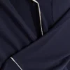 Pyjamaset i jersey med långa ärmar i boyfriend-stil