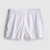 Pyjamashorts i vävd bomull