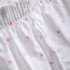 Pyjamashorts i vävd bomull