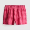 Pyjamashorts i vävd bomull