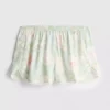 Pyjamashorts med blommönster