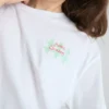 Pyjamasöverdel med grafiskt mönster