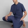 Pyjamasöverdel med korta ärmar