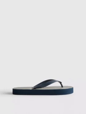 Randiga flip-flops med plattform