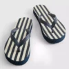 Randiga flip-flops med plattform