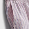 Randiga pyjamasar-shorts i bomull