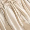Randiga shorts i bomullsblandning