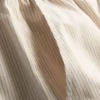 Randiga shorts i bomullspoplin