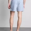 Randiga shorts med pyjamasar
