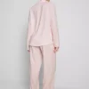 Randige pyjamasar i jersey i boyfriend-stil