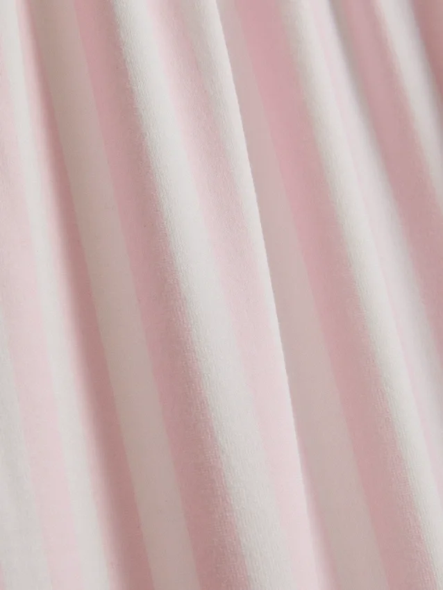 Randige pyjamasar i jersey i boyfriend-stil