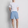 Randigt pyjamas-set med korta shorts