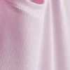 Ribbad, figurnära miniklänning i T-shirt-stil